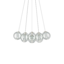 Random Cloud 14 Lights Ø23 Suspension Lamp (Clear, 2700K - warm white)