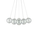 Lodes Random Cloud 14 Lights Ø28 Suspension Lamp | lightingonline.eu