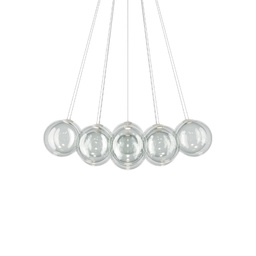 Random Cloud 14 Lights Ø28 Suspension Lamp (Clear, 2700K - warm white)