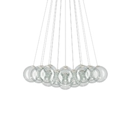 Random Cloud 19 Lights Ø23 Suspension Lamp (Clear, 2700K - warm white)