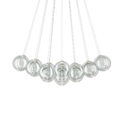 Random Cloud 23 Lights Ø23 Suspension Lamp (Clear, 2700K - warm white)