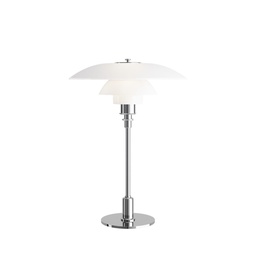 PH 3½-2½ Glass Table Lamp (Chrome plated)
