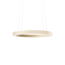 Oh! Line Suspension Lamp (White Veneer, Ø60cm, 0-10V)