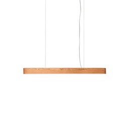 I-Club Slim Suspension Lamp (Natural Cherry Veneer, 120cm, 0-10V)