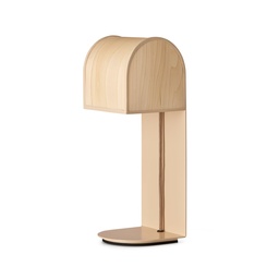 Osca Table Lamp (White Veneer, Matt Ivory White, ON/OFF)