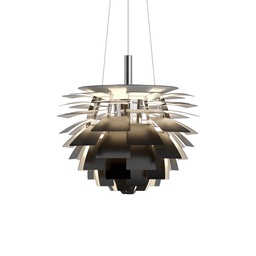 PH Artichoke LED 1800-3000K Suspension Lamp (Black, DALI)