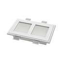 9010 4052 Orione Double Recessed Ceiling Light | lightingonline.eu