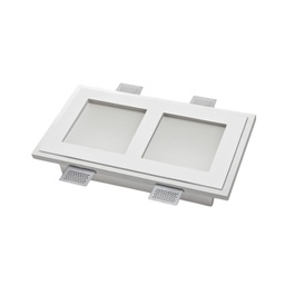 4052 Orione Double Recessed Ceiling Light (2700K - warm white)