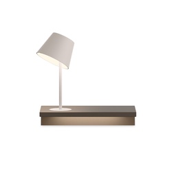 Suite 6045 Wall Light (Dark Brown (RAL 8019), 2700K - warm white)