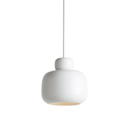 Stone Small Suspension Lamp (White)