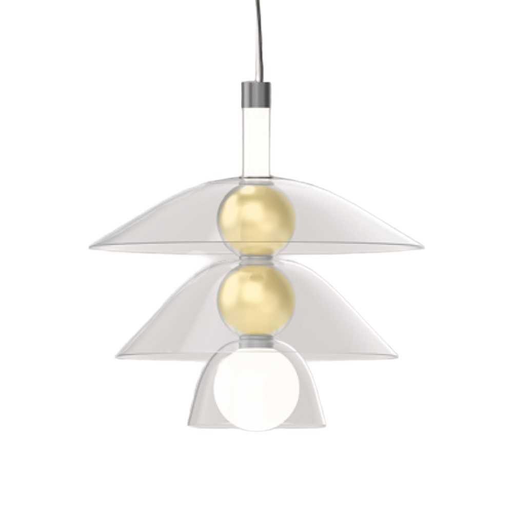 Penta Light Gems Tall 2 D60 Suspension Lamp | lightingonline.eu