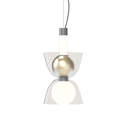 Gems Short 1 D30 A Suspension Lamp (Clear, 3000K - warm white, DALI)