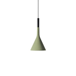 Aplomb Outdoor LED Suspension Lamp (Green concrete, Canopy)