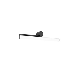 Ambrosia A Left Wall Light (Black, 60cm, 2700K - warm white, TRIAC)