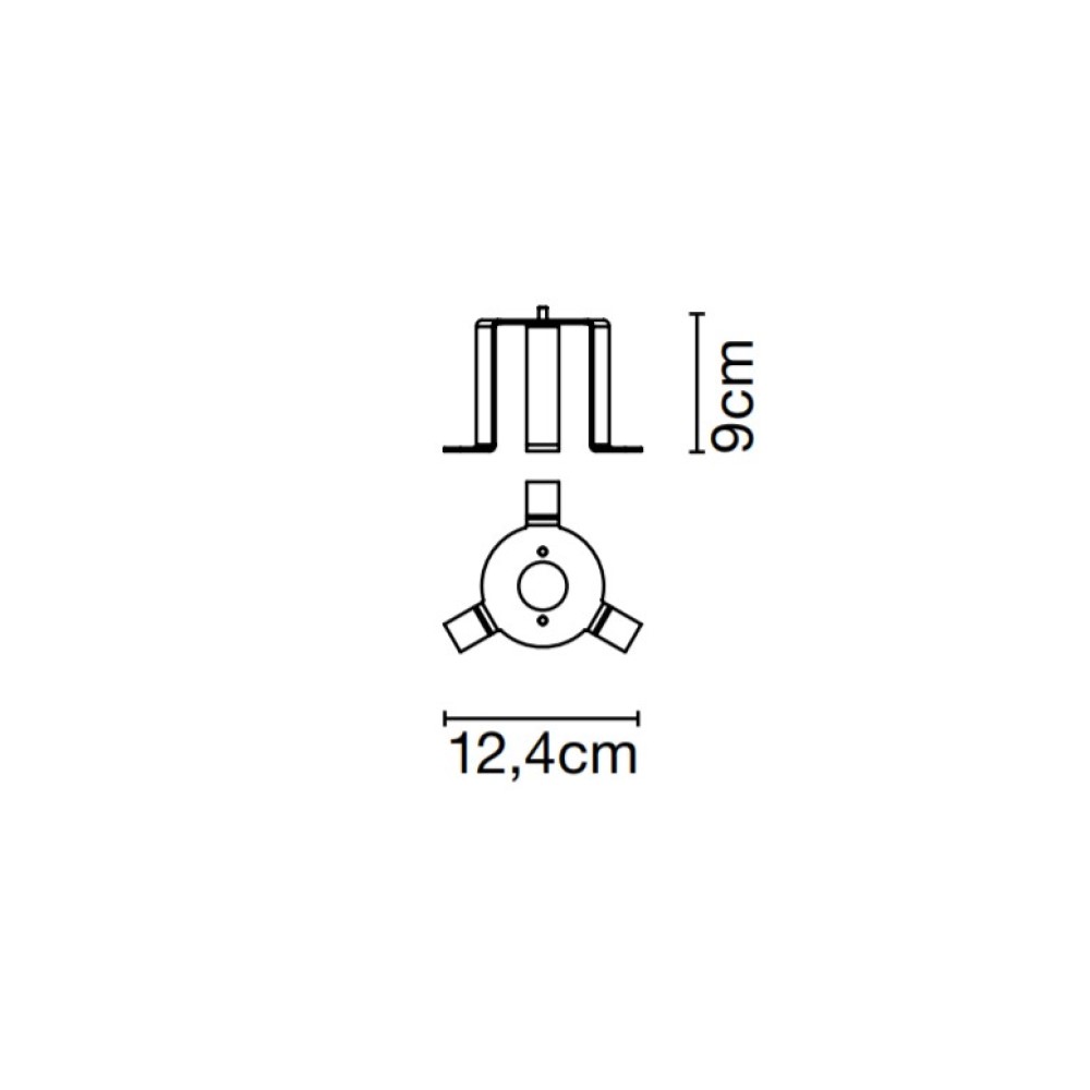 Marset Ginger Ground fixation plate | lightingonline.eu