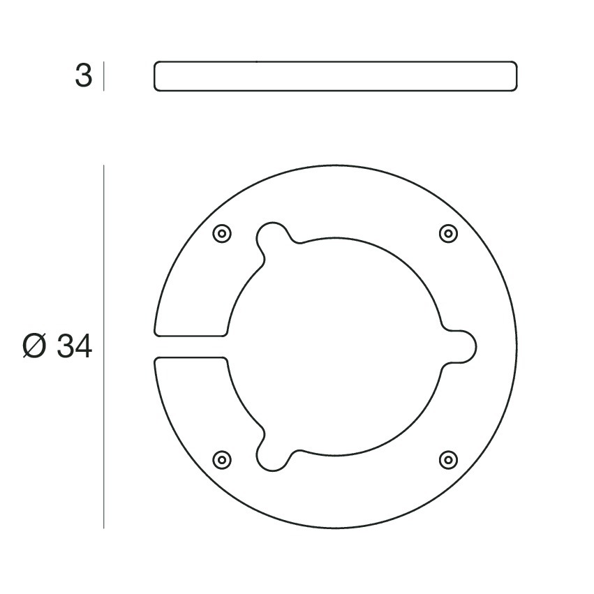 Linea Light Decorative Weight | lightingonline.eu