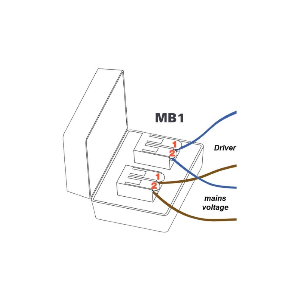 Catellani &amp; Smith Mini gel box IP68 / max 2 connections | lightingonline.eu