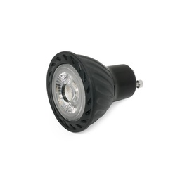 BULB GU10 LED 8W 2700K 60° BLACK                  