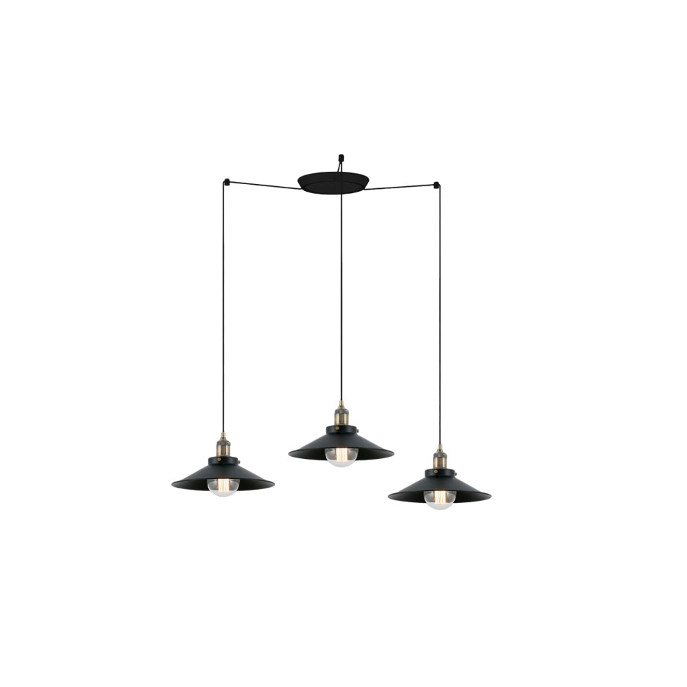 Faro Barcelona Marlin 3 Suspension Lamp | lightingonline.eu