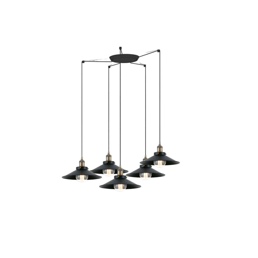 Faro Barcelona Marlin 5 Suspension Lamp | lightingonline.eu