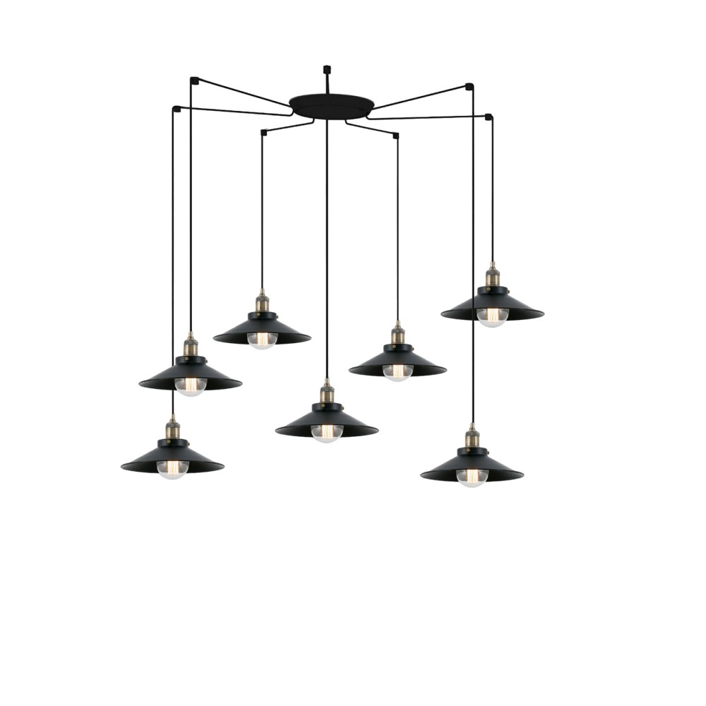 Faro Barcelona Marlin 7 Suspension Lamp | lightingonline.eu