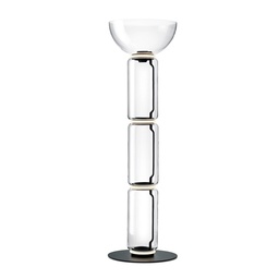 Noctambule 3 High Cylinders &amp; Bowl Floor Lamp