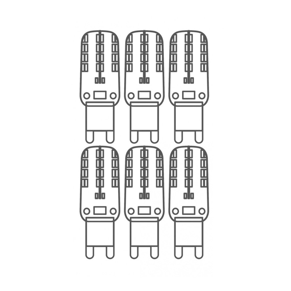 Nemo Lighting G9 led kit 2700K 6x 2,2W 200lm 230V | lightingonline.eu