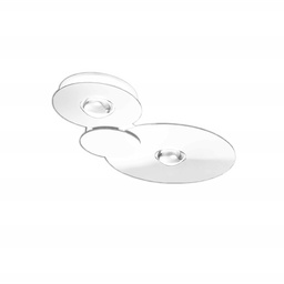 Bugia Double Ceiling Light (White, 2700K - warm white)