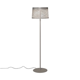 Twiggy Grid Lettura LED Outdoor  Floor Lamp (Greige)