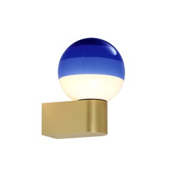 Dipping Light A1-13 Wall Light (Blue - Brushed Brass)