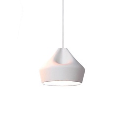 Pleat Box 24 Suspension Lamp (White - White, E14)