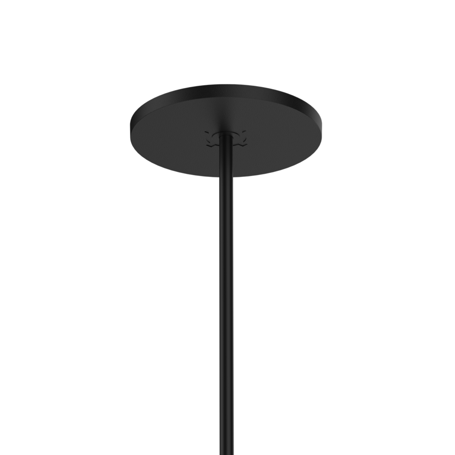 Wever &amp; Ducré SINGLE CEILING BASE SEMI RECESSED BLACK | lightingonline.eu