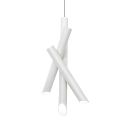 Tubes 3 Suspension Lamp (White)