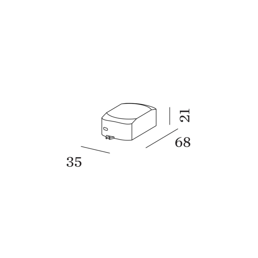 Wever &amp; Ducré DRIVER 500mA 6W 3-12V NON DIM | lightingonline.eu