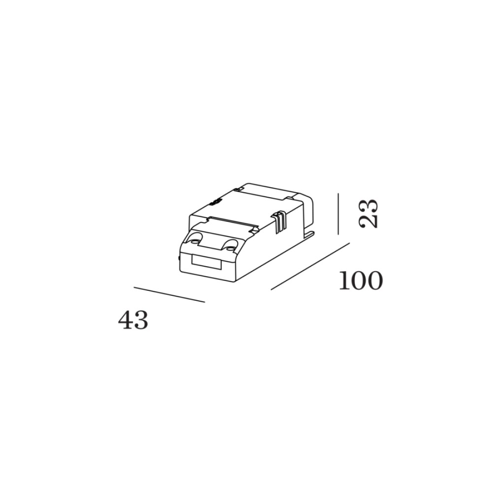 Wever &amp; Ducré DRIVER 500mA 10W 11-20V NON DIM | lightingonline.eu