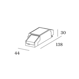 DRIVER 500mA 20W 26-38V 220-240VAC DIM