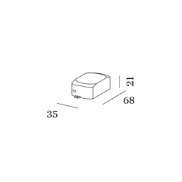 DRIVER 700mA 6W 3-8.4V NON DIM