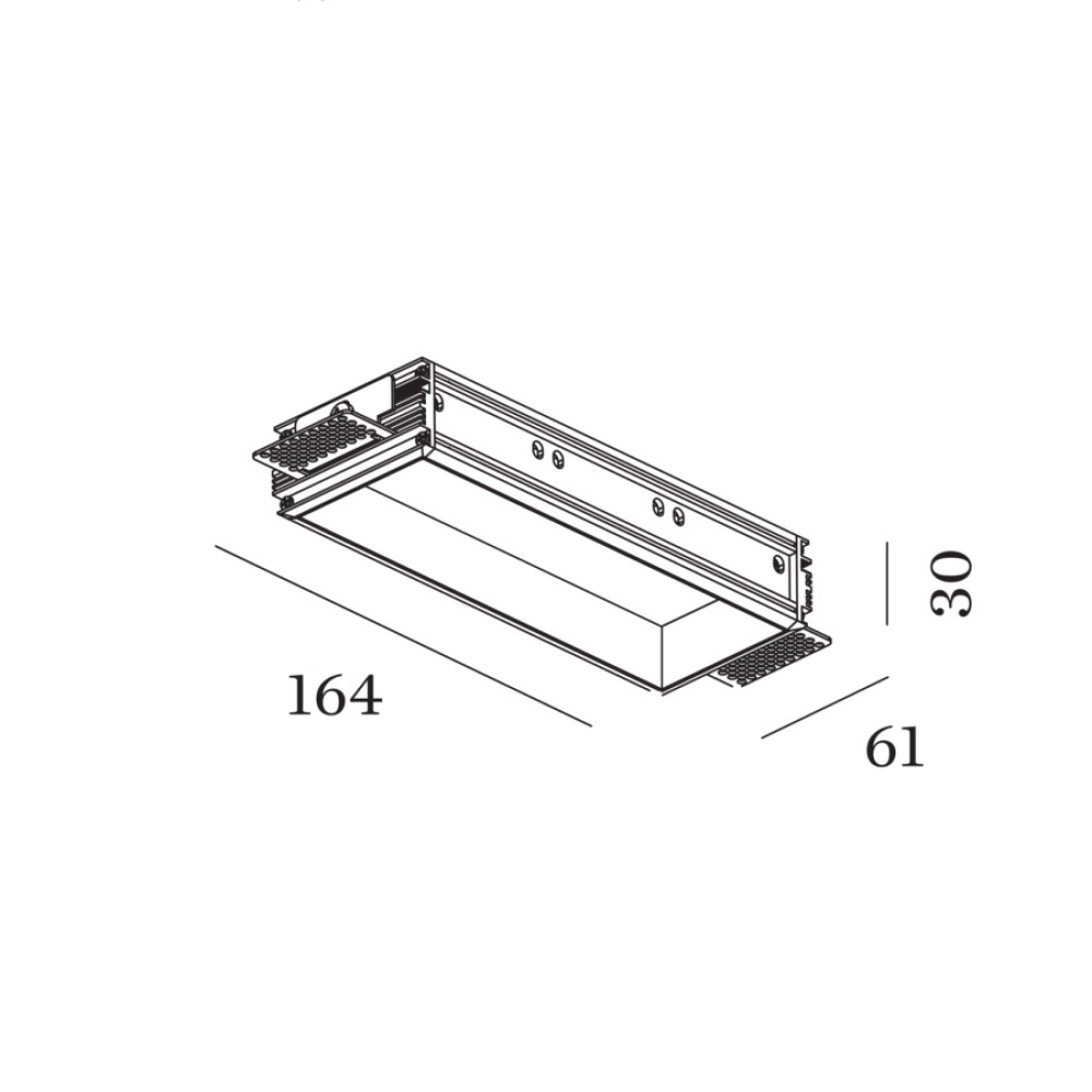 Wever &amp; Ducré STRANGE PETIT 3.0 ALUMINIUM PLASTER KIT | lightingonline.eu