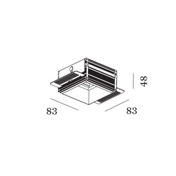 STRANGE / SNEAK TRIMLESS 1.0 ALUMINIUM PLASTER KIT