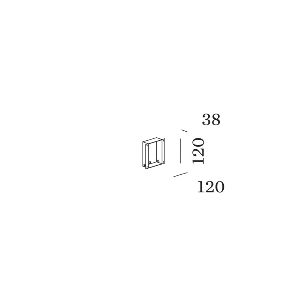 Wever &amp; Ducré LITO RECESSED HOUSING ALWAYS USE WITH PLASTERKIT | lightingonline.eu