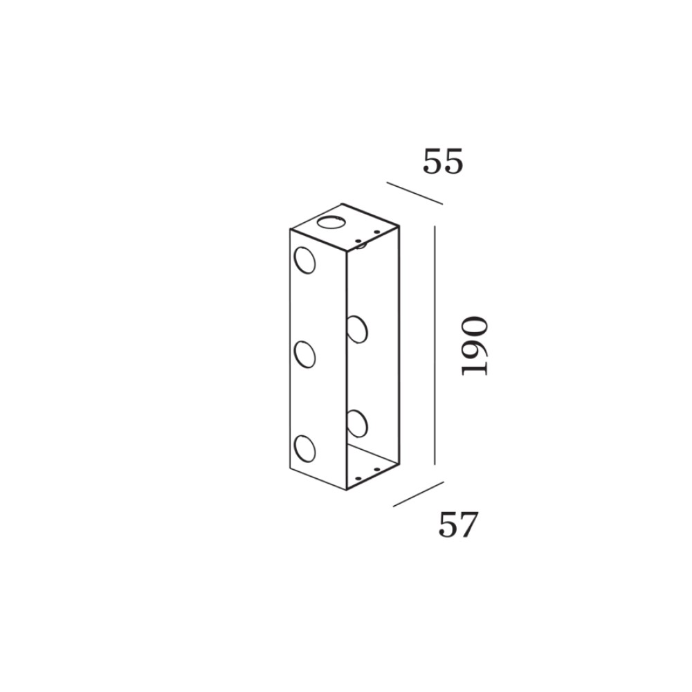 Wever &amp; Ducré ORIS 0.7 CONCRETE HOUSING | lightingonline.eu