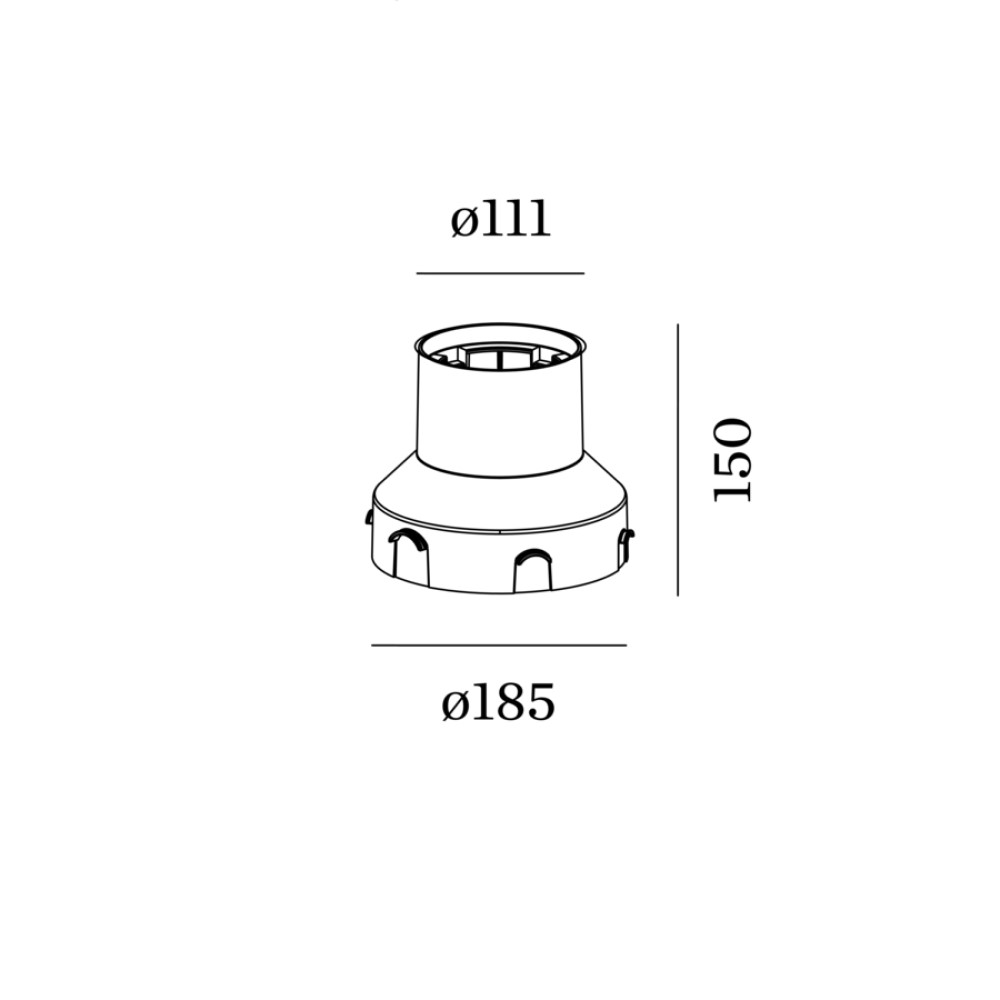 Wever &amp; Ducré MAP/CHART 1.2 RECESSED GROUND HOUSING | lightingonline.eu