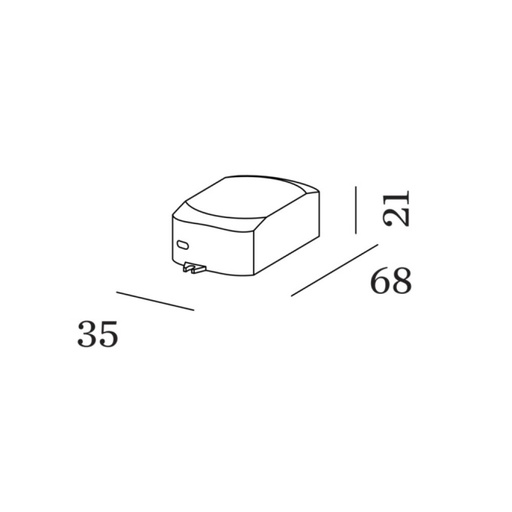 DRIVER 350mA 6W 3-22V NON DIM