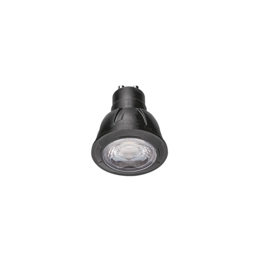 LAMP 2700K | &gt;90 CRI | GU10 6.5W | 437lm | 175-250VAC | 50-60Hz | phase-cut dim Black