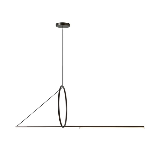 Cercle &amp; trait Suspension Lamp