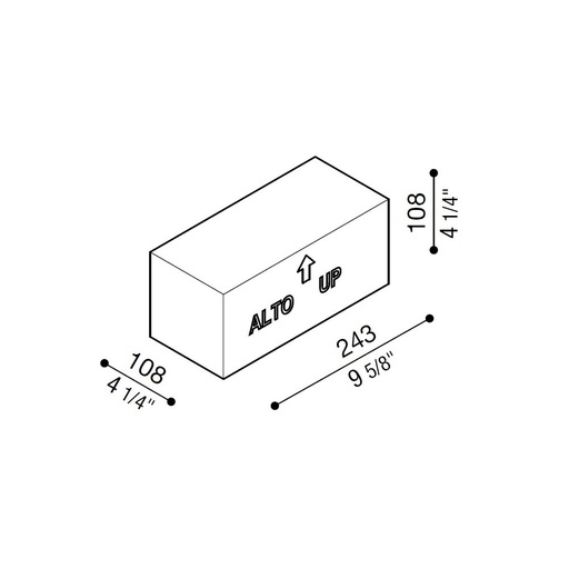 Polystyrene mould Stile 260