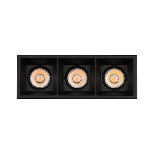 Move Square x3 Recessed Ceiling Light