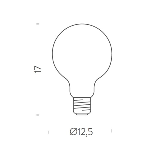 E27 LED 8W 900lm 240V