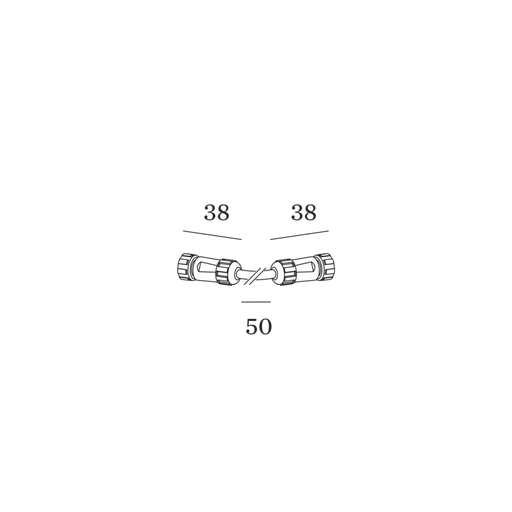 REED / POLA / GEO PLUG &amp; PLAY STRAIGHT CONNECTOR