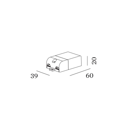 DRIVER 500mA 10W 13-20V NON DIM